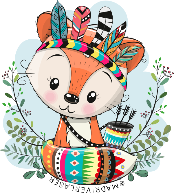 Foxy Woodland Sticker