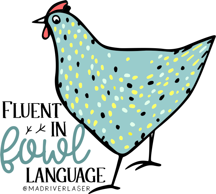 Fowl Language Sticker
