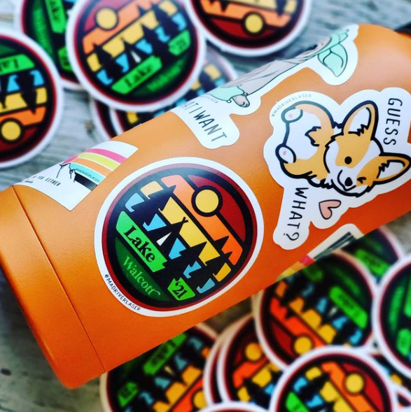 Guess What Corgi Butt Sticker