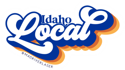 Idaho Local Retro Sticker (customizable)