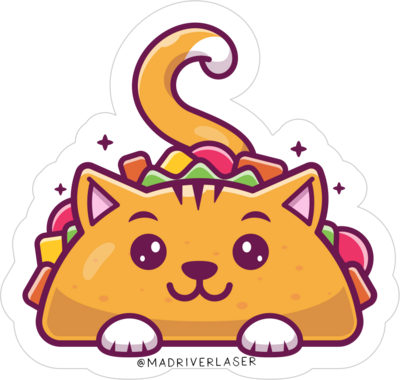 TacoCat Sticker