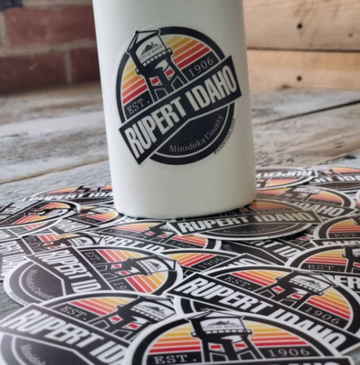 Rupert Water Tower Decal (customizable)