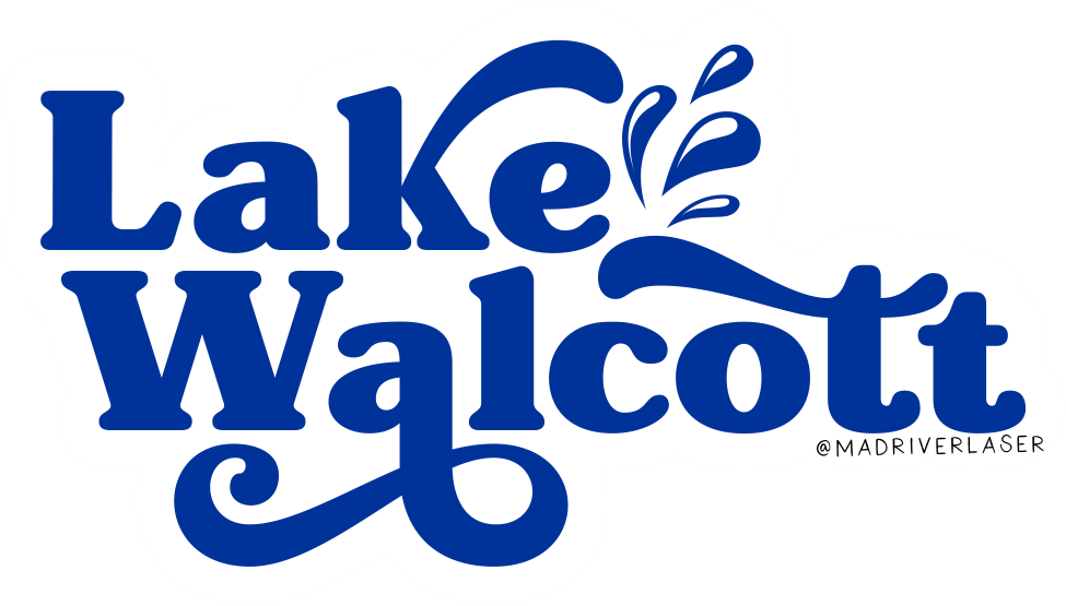 Lake Walcott Sticker