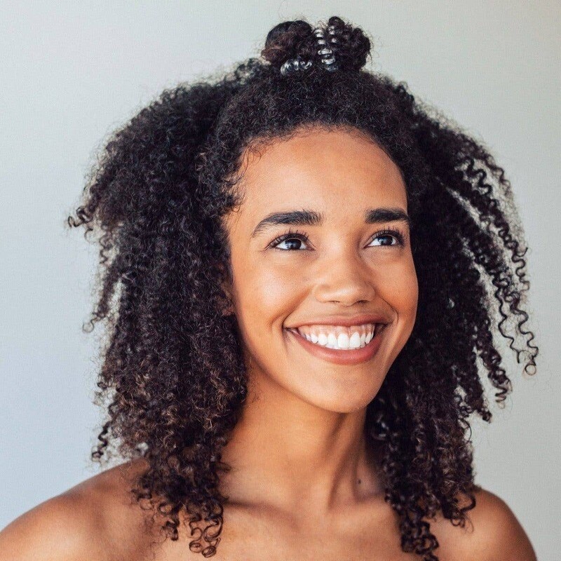 Hair Coils  9PK Clear