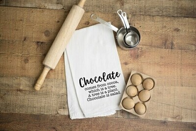 Flour Sack Towel - Chocolate 