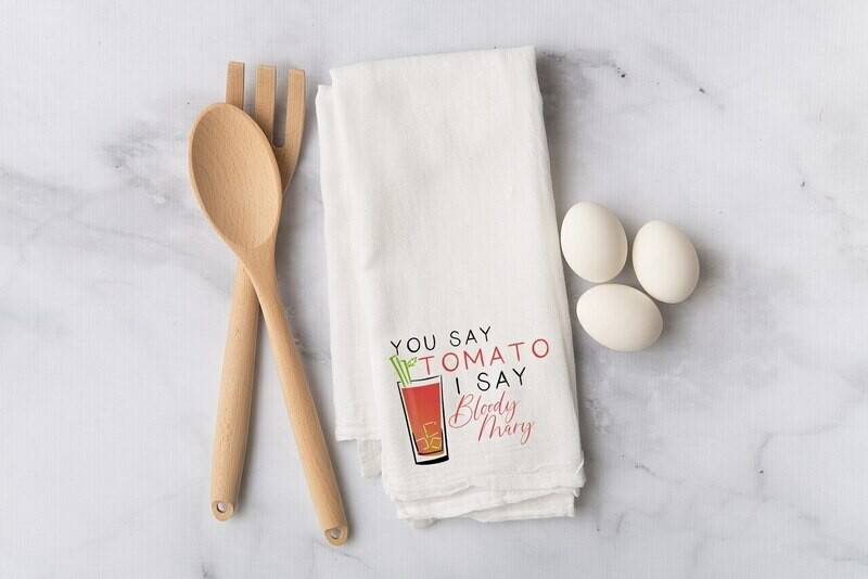 Flour Sack Towel - Bloody Mary