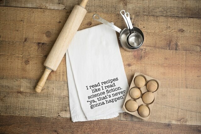 Flour Sack Towel - Science Fiction