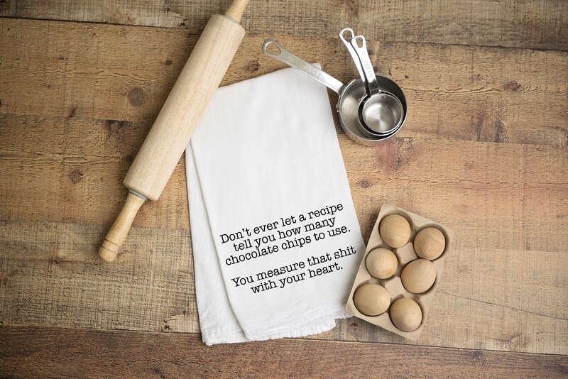 Flour Sack Towel - Cookie Recipe