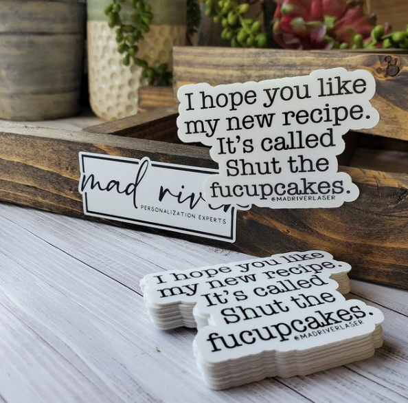 Fucupcakes Sticker