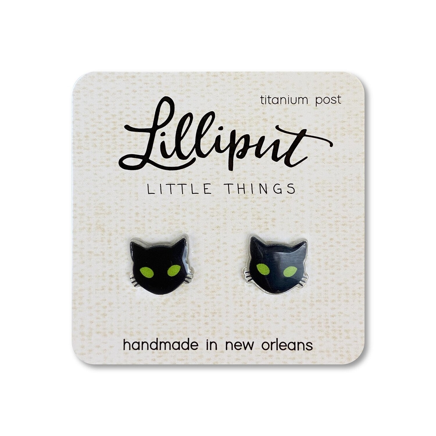 Spooky Cat Earrings