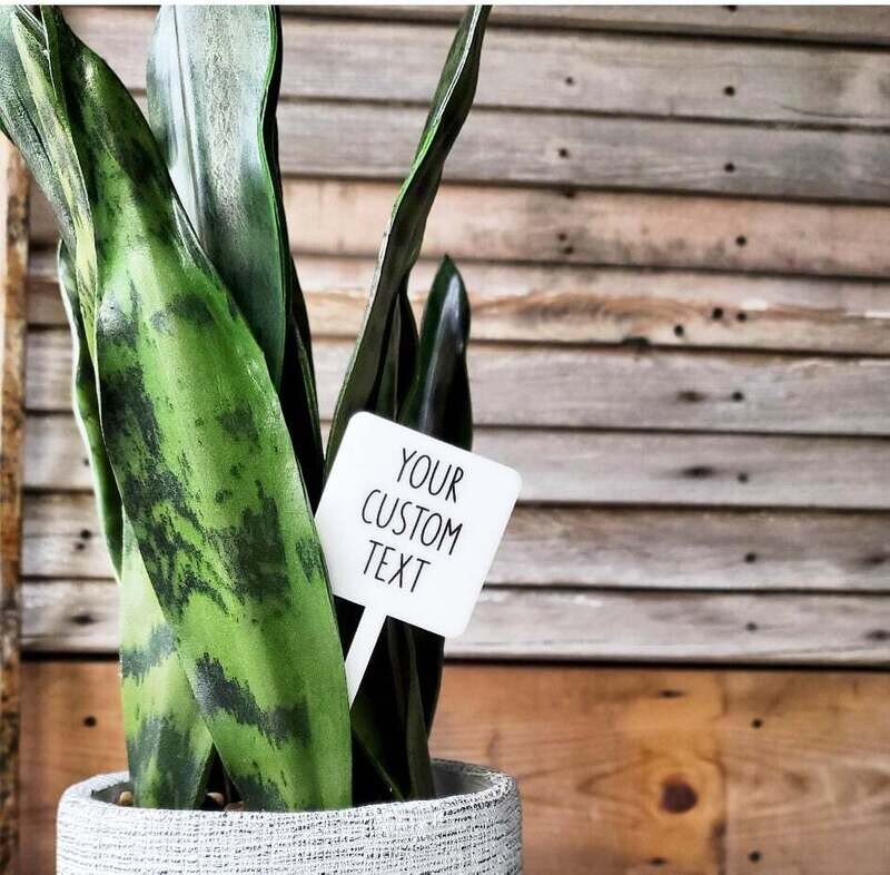 Snarky Plant Marker - Custom Text