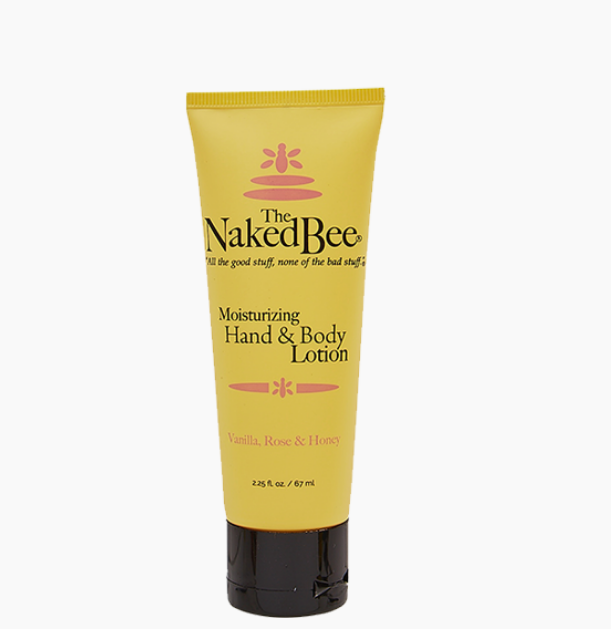 Naked Bee 2.25 Vanilla Rose and  Honey Hand & Body Lotion