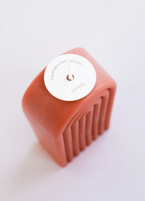 Tall Arch Coral Candle