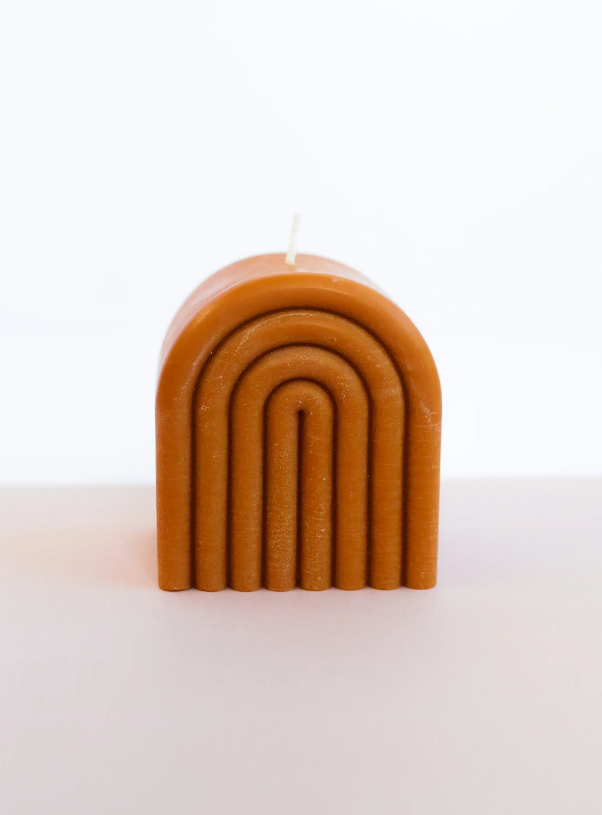 Short Arch Honey Candle
