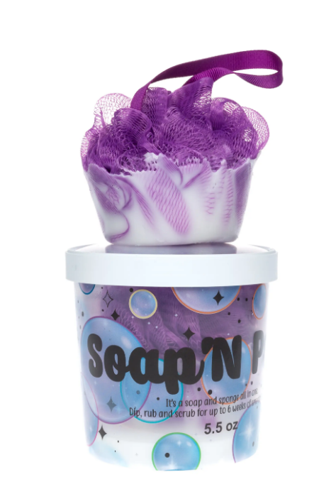 Soap N Pouf Cotton Candy 