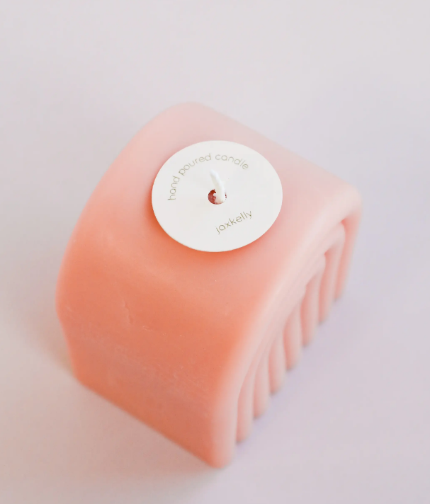 Short Arch Blush Candle