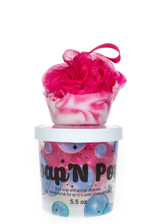 Soap N Pouf Strawberry Punch