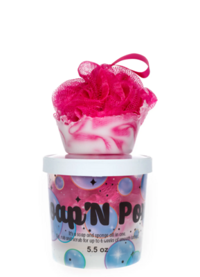 Soap N Pouf Strawberry Punch