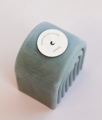 Short Arch Grey Candle 