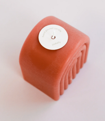 Short Arch Coral Candle