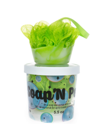 Soap N Pouf Key Lime 