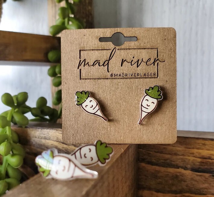 Sugar Beet Earrings