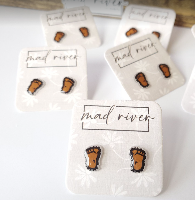 Big Footprints Earrings