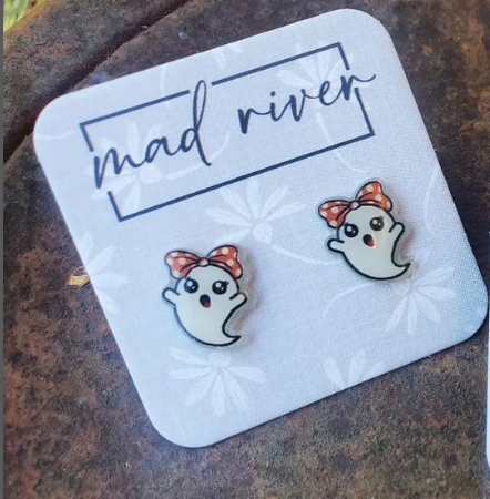 Cute Ghost earrings