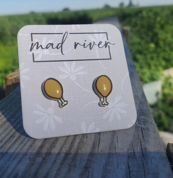 Turkey Legs earrings