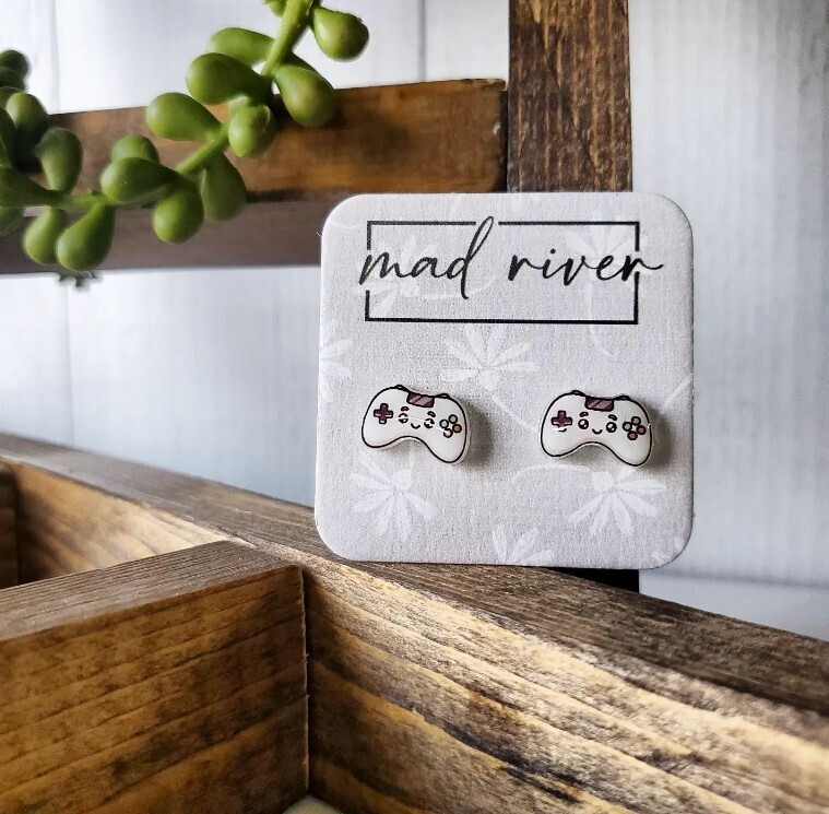 Game Controller earrings
