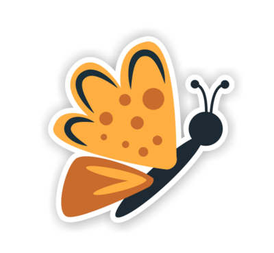 Butterfly Sticker