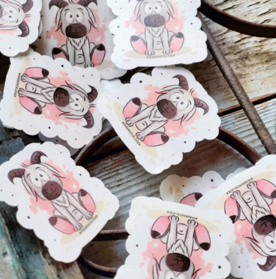 Goat Cutie Sticker
