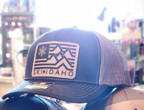 Ski Idaho Leather Patch Hat