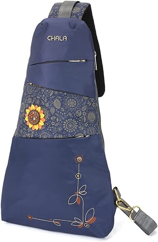 Chala Escape Sling Backpack Sunflower Navy 