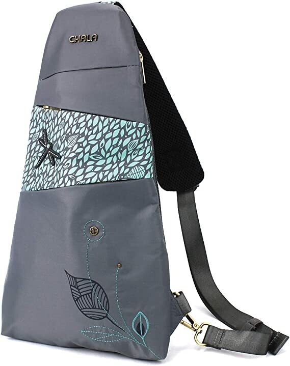 Chala Escape Sling Backpack Dragonfly  Gray