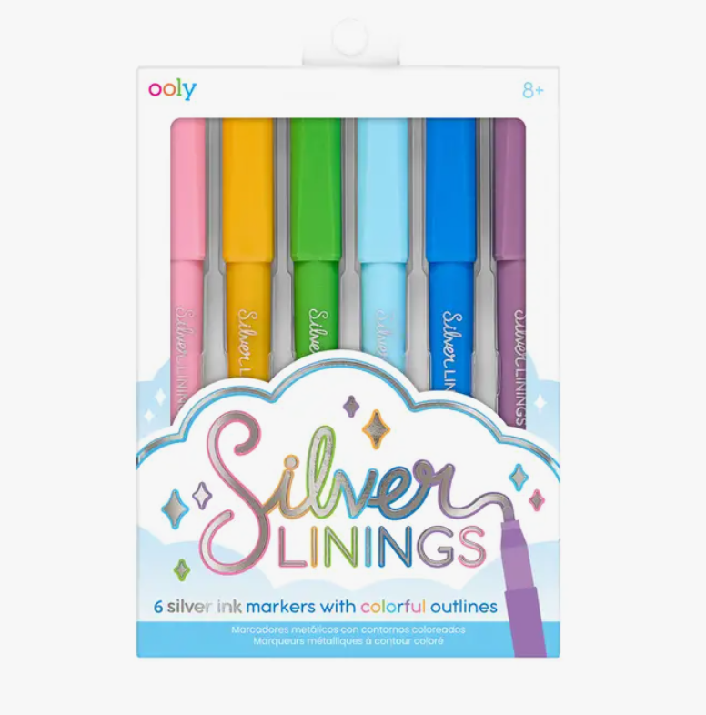 Silver Linings Outline Markers
