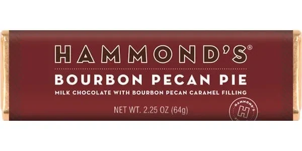 Hammond&#39;s  Milk Chocolate Bourbon Pecan Caramel Filling