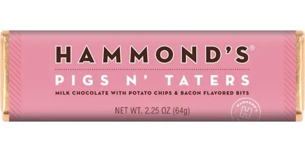 Hammond&#39;s Chocolate Bars PIG&#39;S N TATERS 