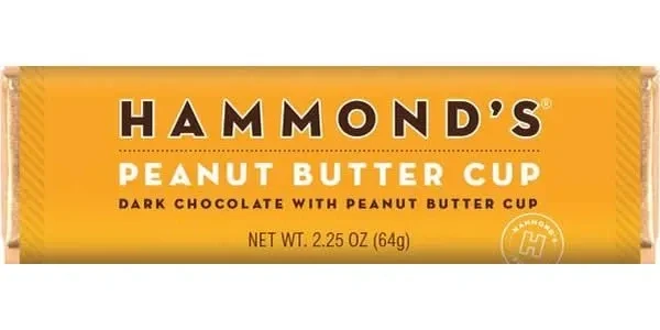 Hammond&#39;s Chocolate Bars Peanut Butter Cup 