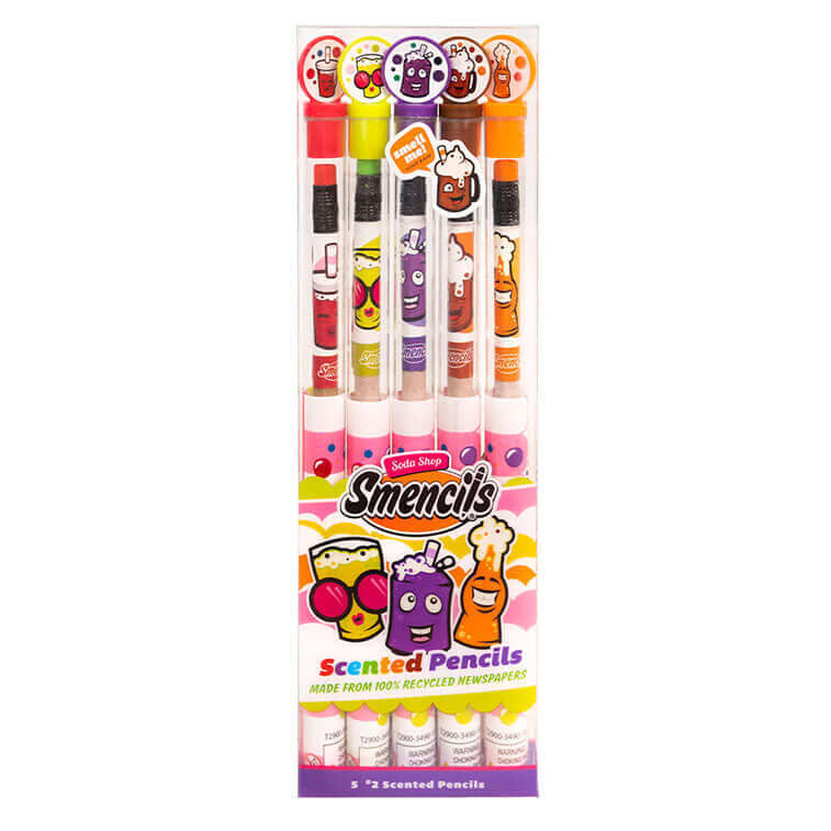Soda Shop Smencils- 5 Pack
