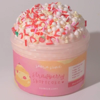 Strawberry Shortcake Ice Cream Slime 