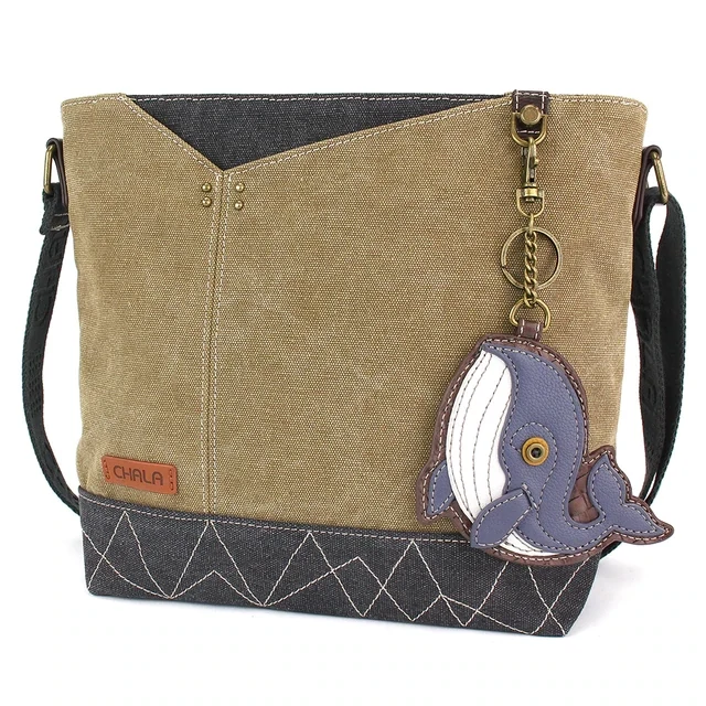 Prism Crossbody Whale  Olive Bag 