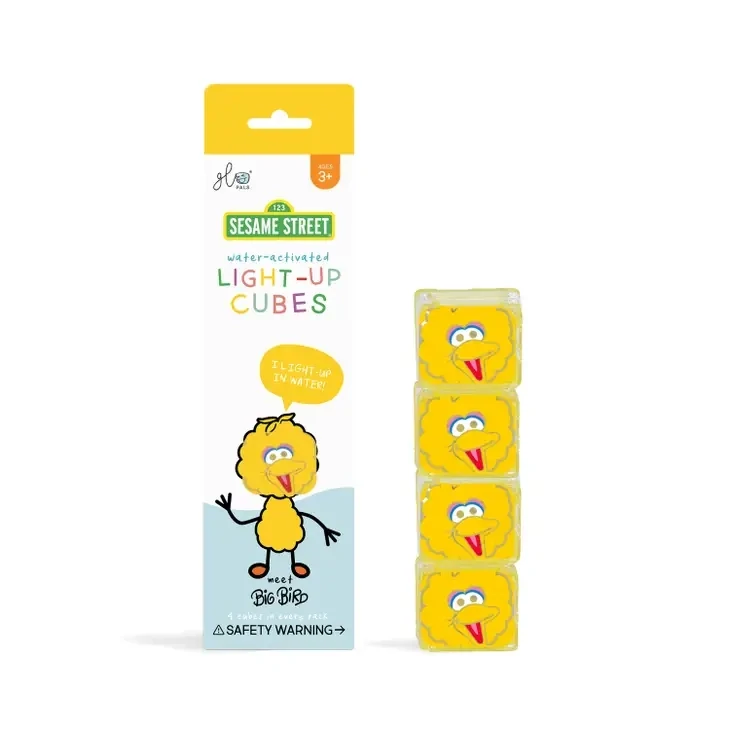Glo Pals Light Up Cubes - Big Bird