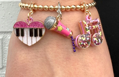 CHARM IT! Heart Glitter Piano