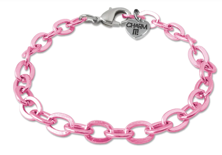 CHARM IT Pink Chain Necklace