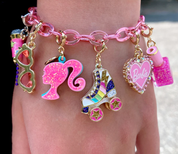 Pink Chain Necklace Charm it