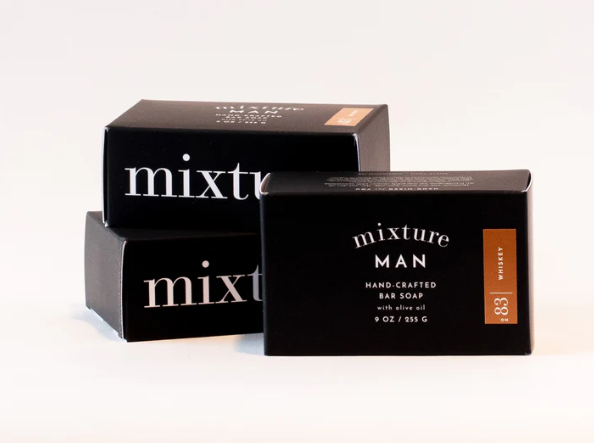 Bar Soap( Worn Leather 60)Mixture Man Hand-Crafted