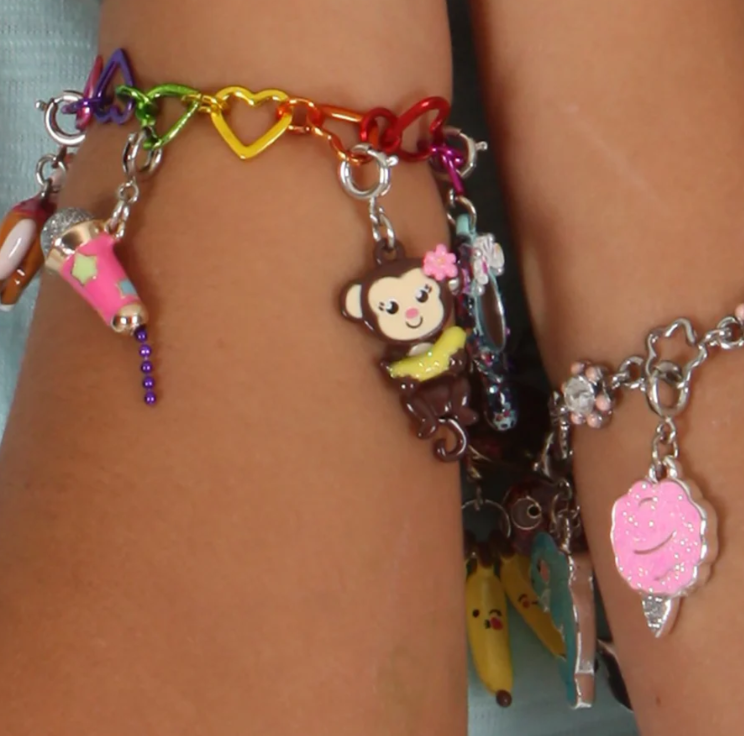 Swivel Monkey Charm