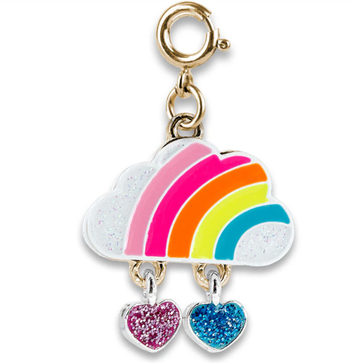 Gold Rainbow Cloud Charm