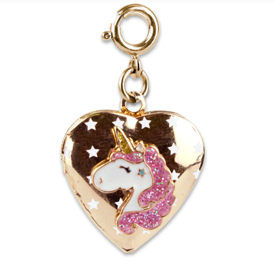 Gold Unicorn Locket Charm
